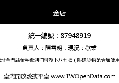金店