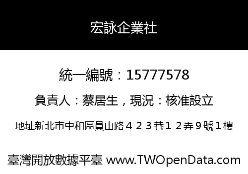 宏詠企業社