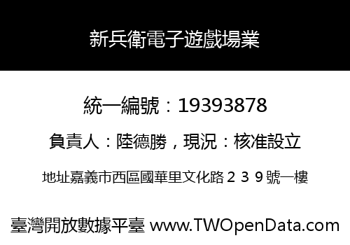 新兵衛電子遊戲場業