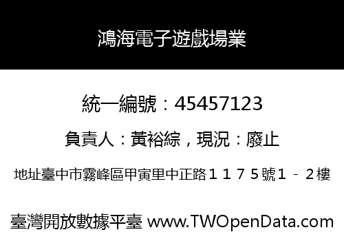 鴻海電子遊戲場業