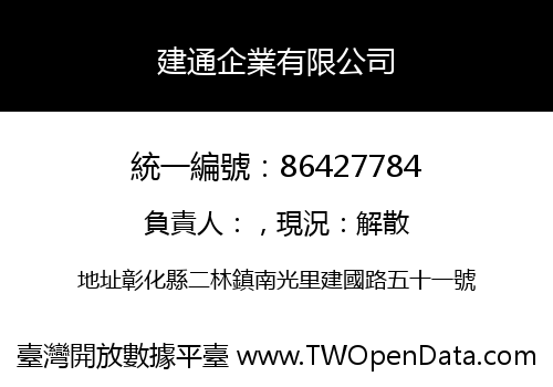 建通企業有限公司
