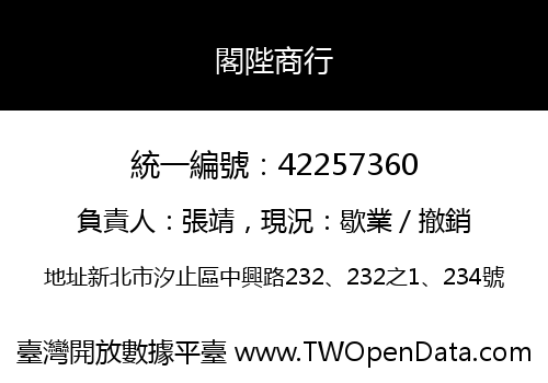 閣陛商行