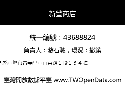 新豐商店