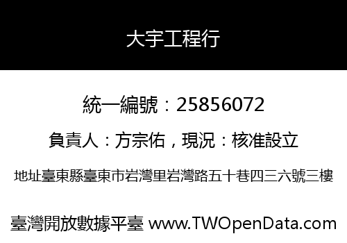 大宇工程行