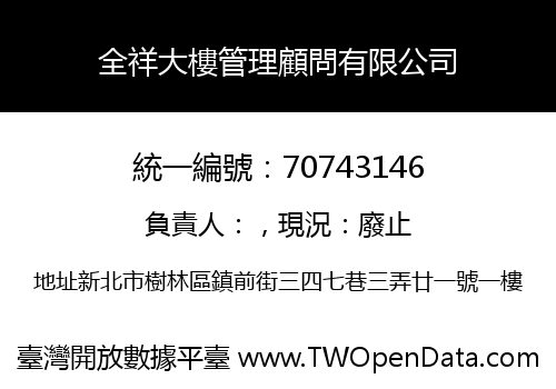 全祥大樓管理顧問有限公司