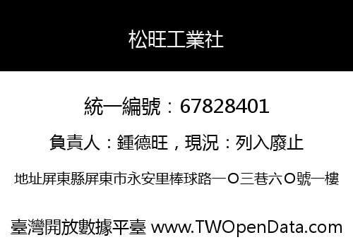 松旺工業社