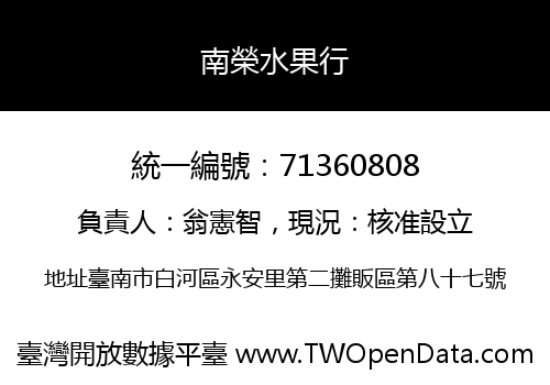 南榮水果行