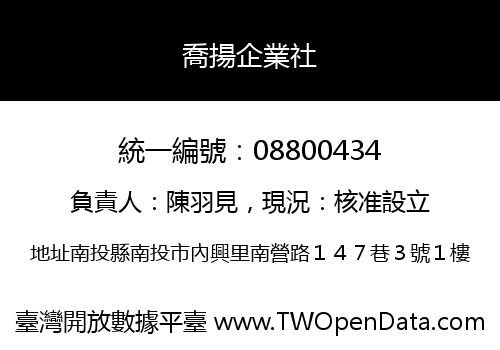 喬揚企業社