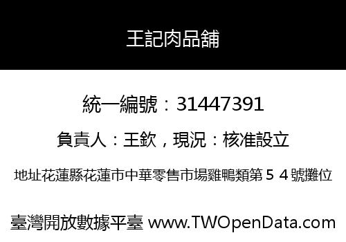 王記肉品舖