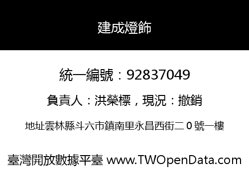 建成燈飾