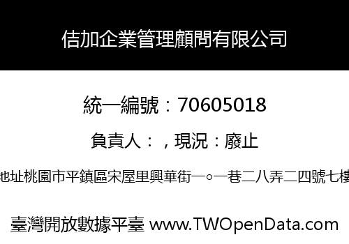 佶加企業管理顧問有限公司