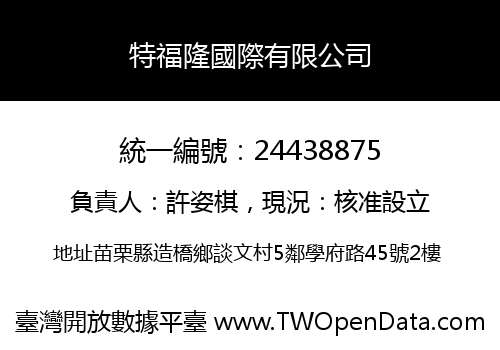 特福隆國際有限公司