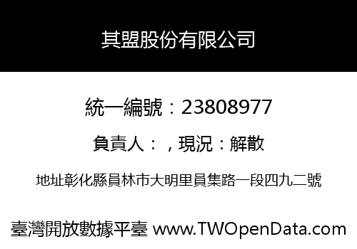 其盟股份有限公司