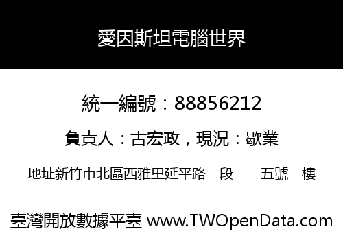 愛因斯坦電腦世界