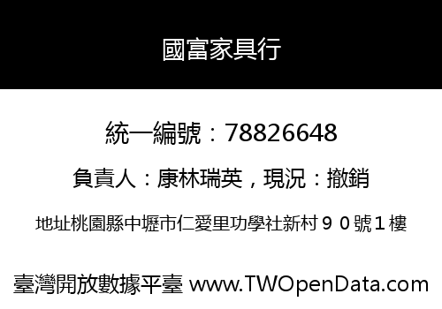 國富家具行