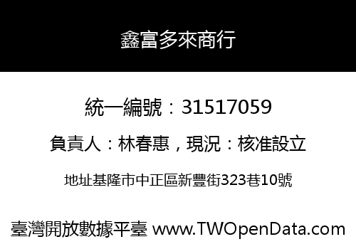 鑫富多來商行