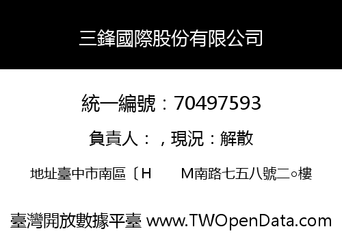 三鋒國際股份有限公司