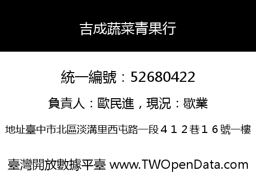 吉成蔬菜青果行
