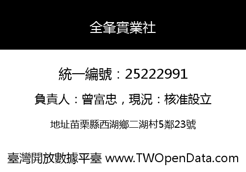 全夆實業社