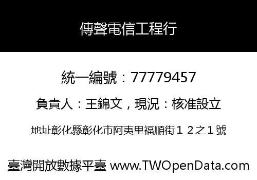 傳聲電信工程行