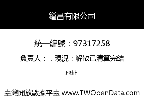 鎰昌有限公司
