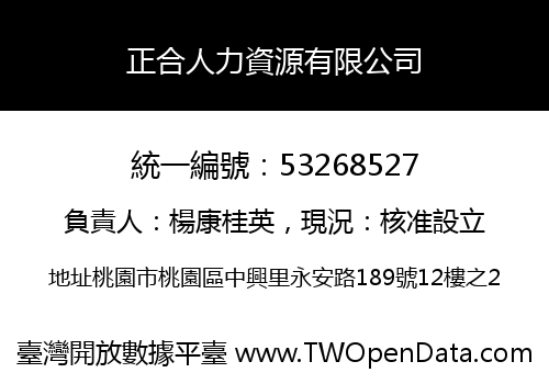 正合人力資源有限公司