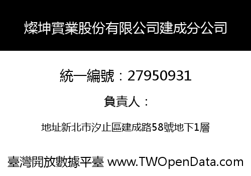 燦坤實業股份有限公司建成分公司