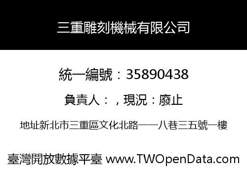 三重雕刻機械有限公司