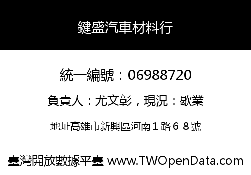 鍵盛汽車材料行