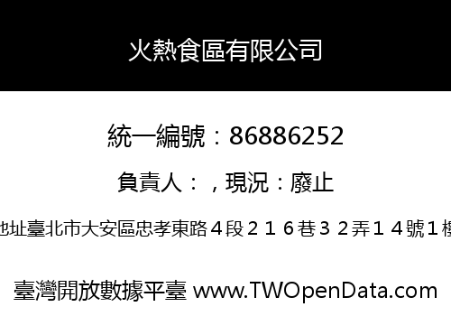 火熱食區有限公司