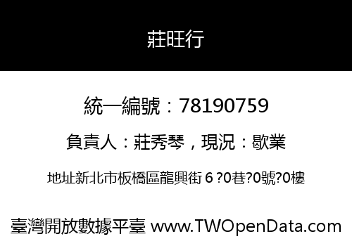 莊旺行