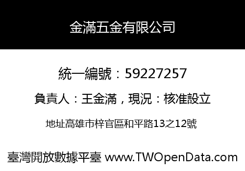 金滿五金有限公司