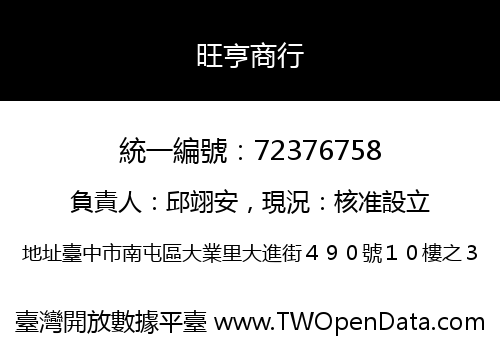 旺亨商行