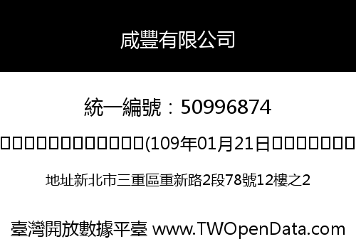 咸豐有限公司