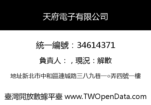 天府電子有限公司