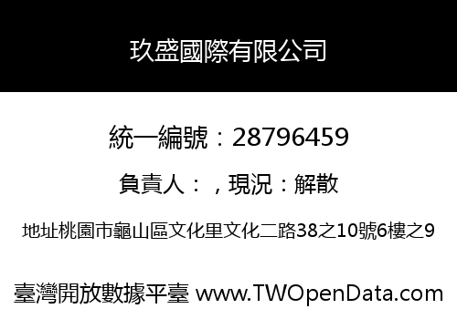 玖盛國際有限公司