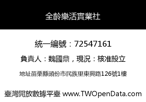 全齡樂活實業社