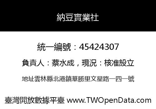 納豆實業社