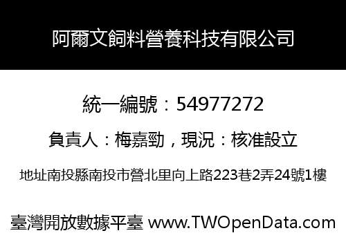 阿爾文飼料營養科技有限公司