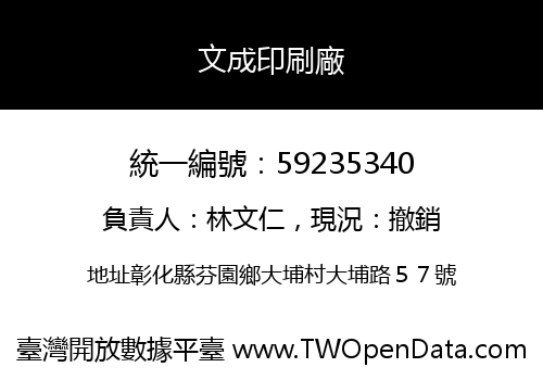 文成印刷廠