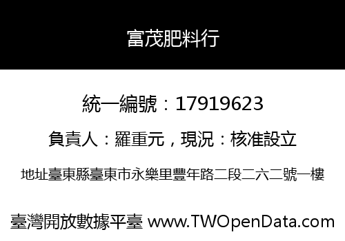 富茂肥料行