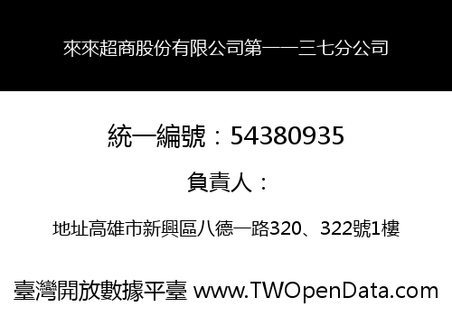 來來超商股份有限公司第一一三七分公司