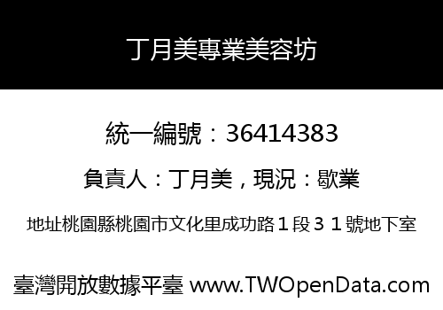 丁月美專業美容坊