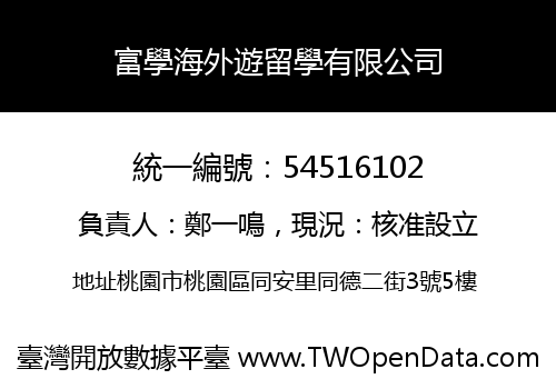 富學海外遊留學有限公司