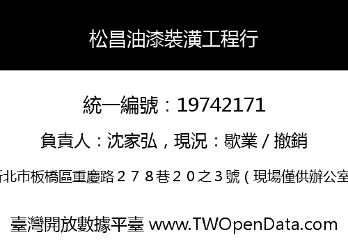 松昌油漆裝潢工程行