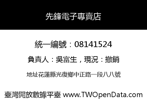 先鋒電子專賣店