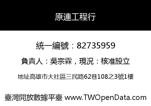 原連工程行