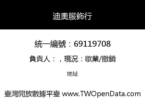 迪奧服飾行