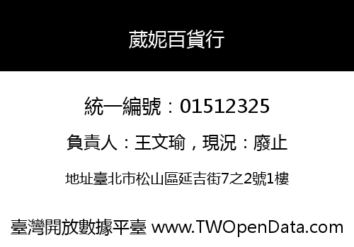 葳妮百貨行