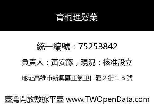 育桐理髮業